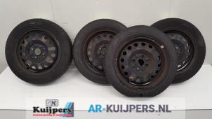 Gebrauchte Felgen Set + Reifen Citroen C1 1.0 12V Preis € 175,00 Margenregelung angeboten von Autorecycling Kuijpers