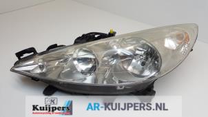 Used Headlight, left Peugeot 207/207+ (WA/WC/WM) 1.4 16V VTi Price € 45,00 Margin scheme offered by Autorecycling Kuijpers