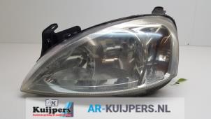 Used Headlight, left Opel Corsa C (F08/68) 1.2 16V Price € 19,00 Margin scheme offered by Autorecycling Kuijpers
