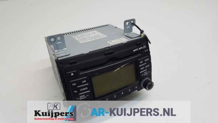 Radio/Lecteur CD d'un Hyundai i30 (FD) 1.6 CVVT 16V 2009