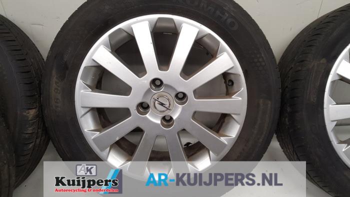 2l Opel Rims Set of wheels + tyres - Alloy RONAL - Autorecycling Kuijpers