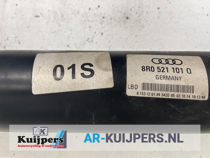 Eje intermedio de un Audi SQ5 (8RB) 3.0 TDI V6 24V 2014