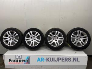 Used Set of wheels + tyres Peugeot 307 SW (3H) 2.0 HDi 90 Price € 175,00 Margin scheme offered by Autorecycling Kuijpers