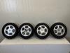 Set of wheels + tyres from a Ford Ka I, 1996 / 2008 1.3i, Hatchback, Petrol, 1.299cc, 51kW (69pk), FWD, A9A, 2002-10 / 2008-09, RB 2003