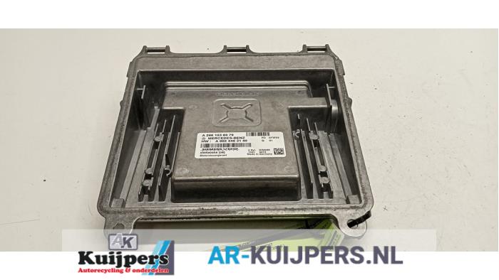 Engine management computer from a Mercedes-Benz B (W245) 1.5 B-150 16V 2008