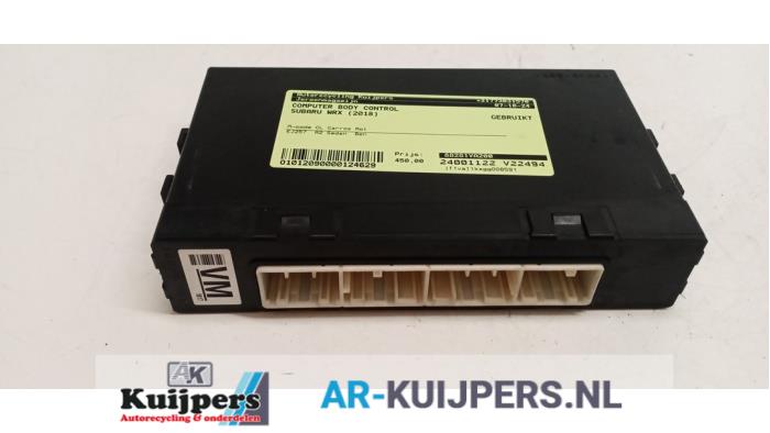 Used Body control computer Subaru WRX (VA) 2.5 16V Sti Price € 250,00 Margin scheme offered by Autorecycling Kuijpers