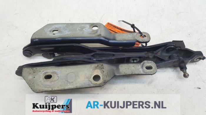 Set of hinges from a Volvo C70 (NC) 2.5 Turbo LPT 20V 1999