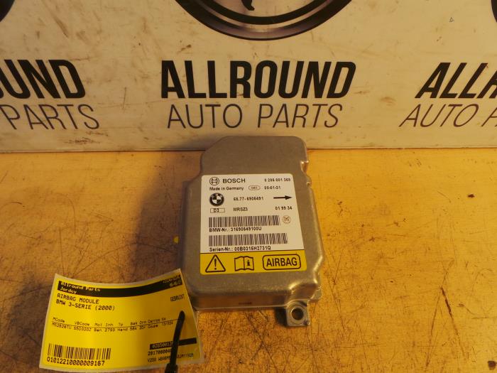 Airbag Module from a BMW 3 serie (E46/2) 328 Ci 24V 2000