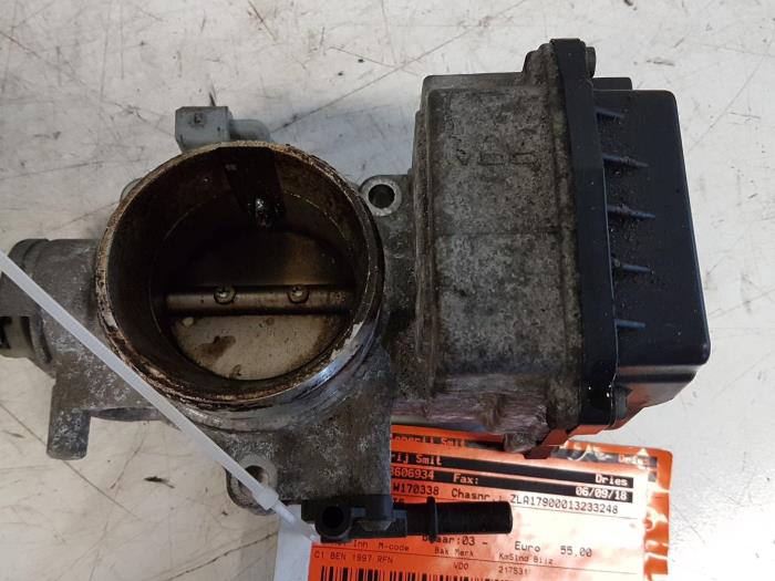 Throttle body from a Lancia Phedra 2.0 16V 2005