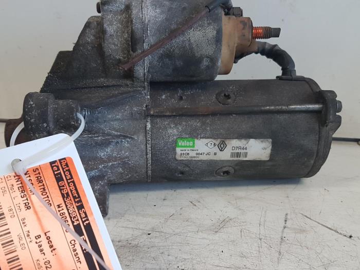 Used Starter Nissan Interstar (X70) 1.9 dCi Price € 50,00 Margin scheme offered by Autodemontagebedrijf Smit