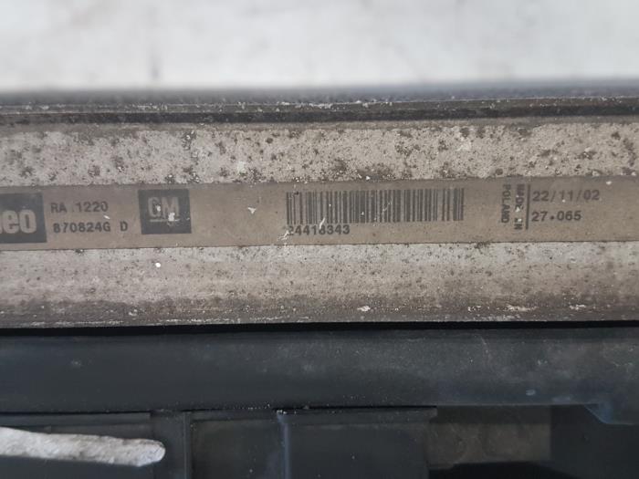 Radiator Opel Vectra C GTS 2.2 16V 9202804 Z22SE