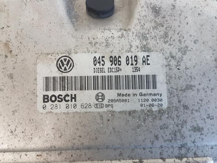 Zündschloss + Steuergerät van een Volkswagen Lupo (6X1) 1.2 TDI 3L 2001