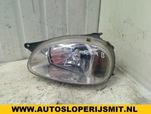 Used Headlight, left Opel Corsa B (73/78/79) 1.2i 16V Price on request offered by Autodemontagebedrijf Smit