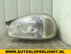 Used Headlight, left Opel Corsa B (73/78/79) 1.2i 16V Price on request offered by Autodemontagebedrijf Smit