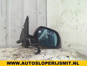 Used Wing mirror, right Volkswagen Golf IV (1J1) 1.9 TDI Price on request offered by Autodemontagebedrijf Smit
