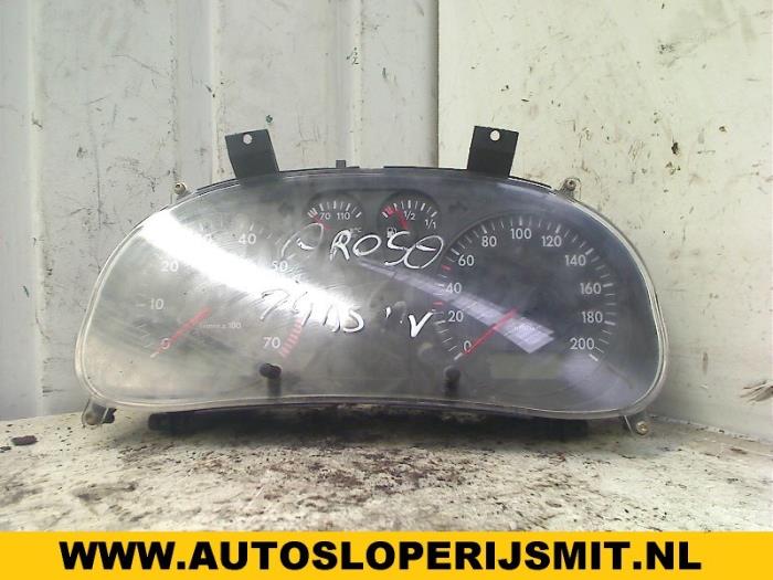 Odometer KM from a Seat Arosa (6H1) 1.0 MPi 1998