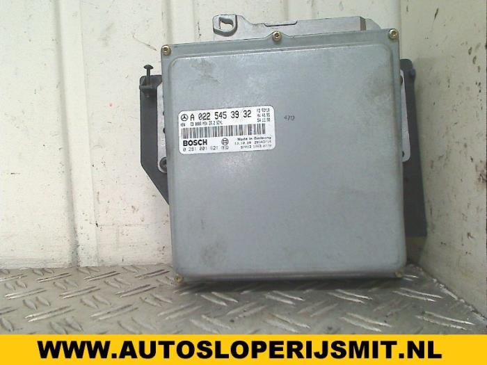 Used Engine management computer Mercedes E (W210) 2.9 E-290 TDi Price € 100,00 Margin scheme offered by Autodemontagebedrijf Smit
