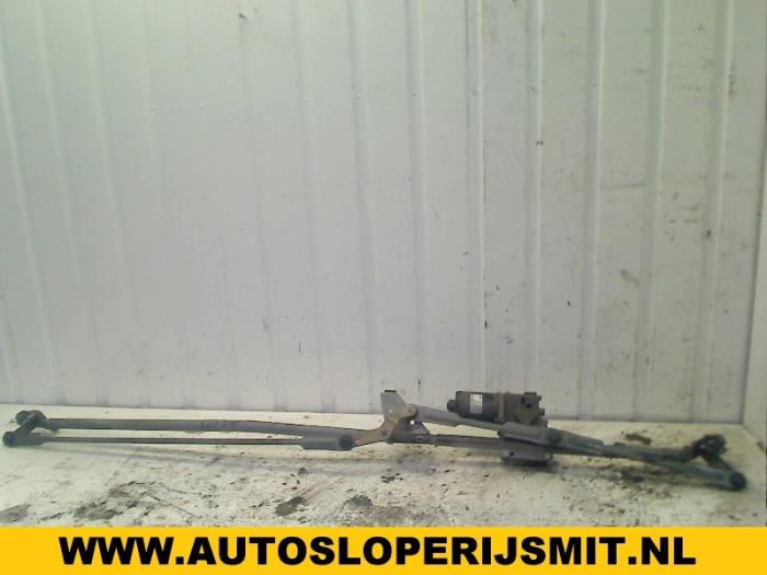 Wiper motor + mechanism from a Peugeot 307 SW (3H) 2.0 HDi 90 2004
