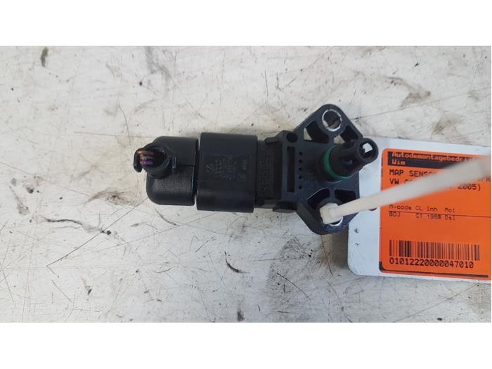 Begagnade MAP-sensor (insugsrör) Volkswagen Caddy III (2KA,2KH,2CA,2CH) 2.0 SDI Pris € 15,00 Marginaltabell erbjuds av Autodemontagebedrijf Smit
