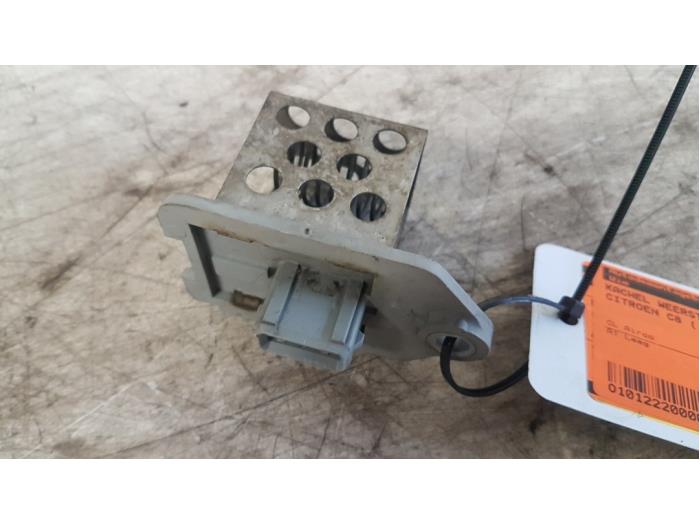 Heater blower motor resistor