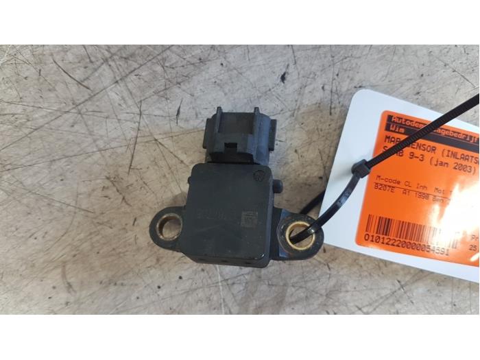Begagnade MAP-sensor (insugsrör) Saab 9-3 II Sport Sedan (YS3F) 1.8t 16V Pris € 25,00 Marginaltabell erbjuds av Autodemontagebedrijf Smit