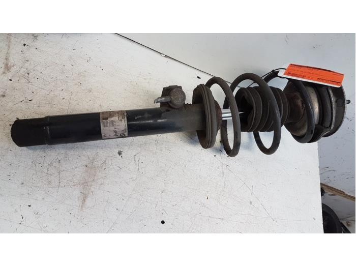Front shock absorber rod, left from a BMW 3 serie Compact (E46/5) 316ti 16V 2003
