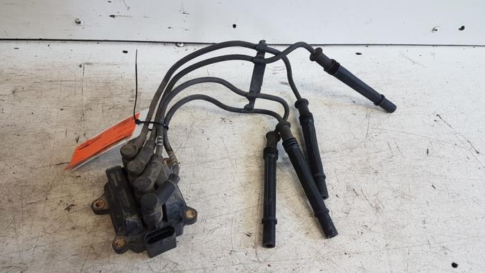 Ignition coil from a Dacia Sandero I (BS) 1.2 16V Bifuel 2010