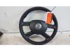 Steering wheel from a Volkswagen Polo IV (9N1/2/3), 2001 / 2012 1.2 12V, Hatchback, Petrol, 1.198cc, 47kW (64pk), FWD, BME, 2005-04 / 2007-07, 9N3 2005