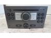 Radio CD player from a Opel Astra H SW (L35), 2004 / 2014 1.9 CDTi 120, Combi/o, Diesel, 1,910cc, 88kW (120pk), FWD, Z19DT; EURO4, 2005-09 / 2010-10, L35 2005