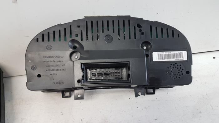 Ignition lock + computer from a Volkswagen Golf V (1K1) 1.4 16V 2005