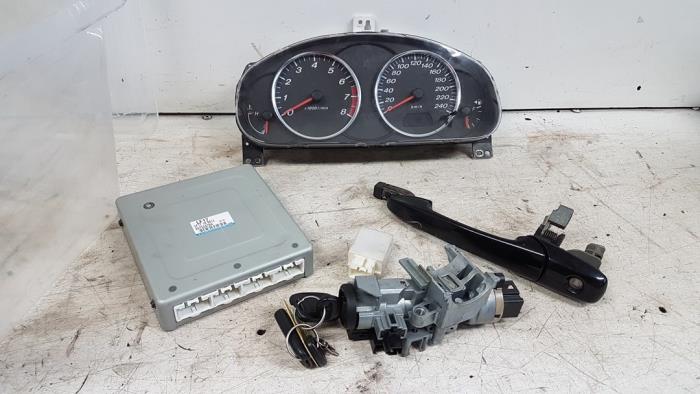 Used Ignition lock + computer Mazda 6 (GG12/82) 2.0i 16V Price € 100,00 Margin scheme offered by Autodemontagebedrijf Smit