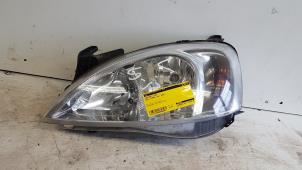 Used Headlight, left Opel Corsa C (F08/68) 1.4 16V Price € 25,00 Margin scheme offered by Autodemontagebedrijf Smit
