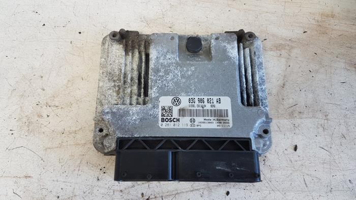 Engine management computer Volkswagen Passat Variant (3C5), 2005 / 2010 2.0 TDI 140, Combi/o, Diesel, 1.968cc, 103kW (140pk), FWD, BMP, 2005-08 / 2009-05, 3C5 (Used)