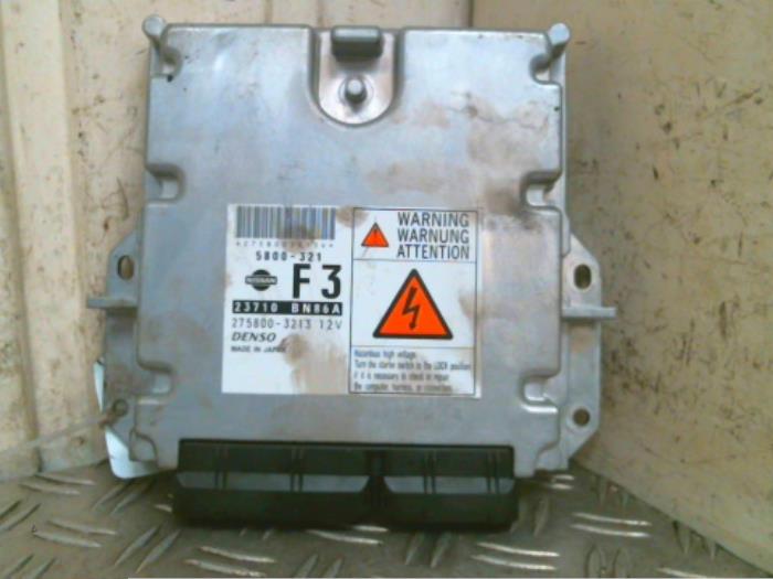 Used Engine management computer Nissan Almera (N16) 2.2 Di 16V Price € 75,00 Margin scheme offered by Autodemontagebedrijf Smit