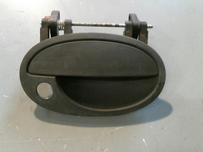Door handle 2-door, right from a Opel Combo 2002