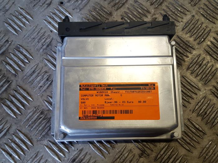 Used Engine management computer Volvo S80 (TR/TS) 2.9 SE 24V Price € 90,00 Margin scheme offered by Autodemontagebedrijf Smit