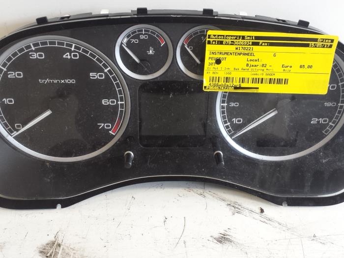 Instrument panel Peugeot 307 Break 1.4 216518625 SAGEM