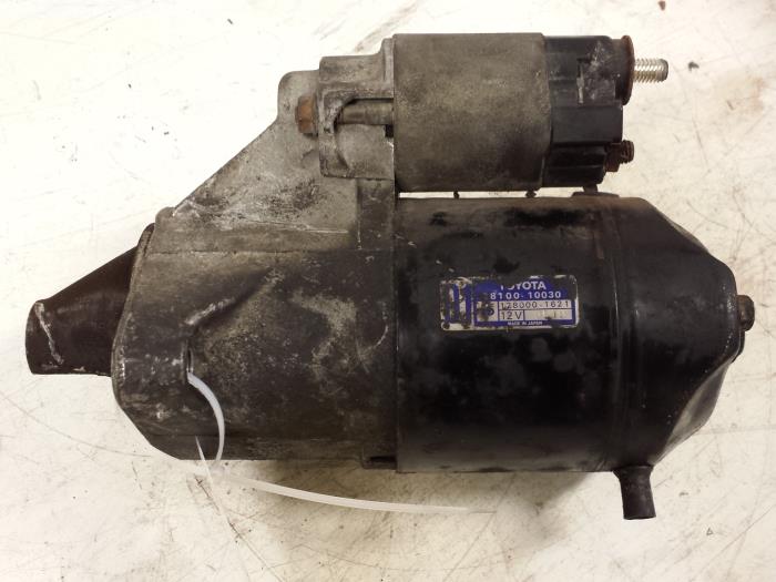 Used Starter Toyota Starlet (EP8/NP8) 1.3 Friend,XLi 12V Price € 30,00 Margin scheme offered by Autodemontagebedrijf Smit