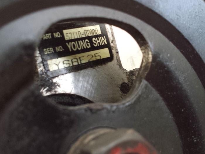 Used Hyundai Atos 1 0 12v Prime Steering Pump 5711002000 Steering Pump From A Hyundai Atos Used