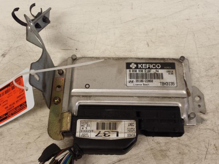 Used Engine management computer Hyundai Getz 1.3i 12V Price € 70,00 Margin scheme offered by Autodemontagebedrijf Smit