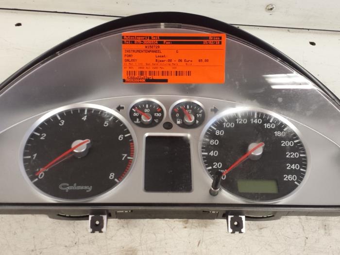Begagnade Instrumentpanel Ford Galaxy (WGR) 2.8i V6 24V Pris € 35,00 Marginaltabell erbjuds av Autodemontagebedrijf Smit
