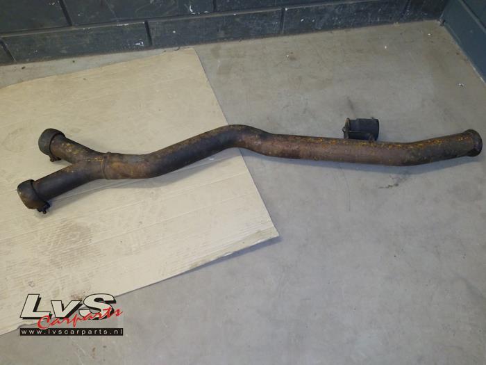 Exhaust middle section from a Mercedes-Benz ML II (164/4JG) 3.0 ML-320 CDI V6 24V 2006