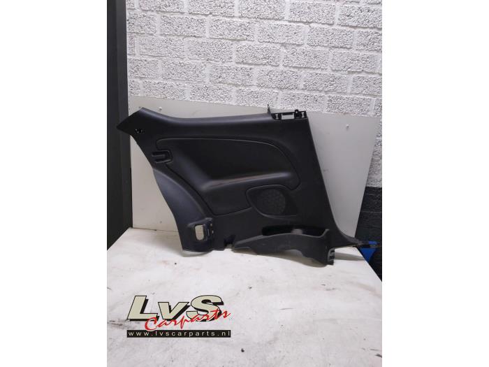 Side panel trim, rear left from a Opel Astra J GTC (PD2/PF2) 2.0 16V Turbo OPC 2012