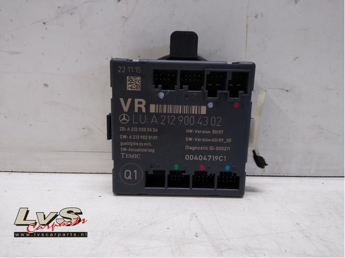 Usagé Module électronique central Mercedes E (W212) E-350 CDI BlueEfficiency 3.0 V6 24V Prix € 40,00 Règlement à la marge proposé par LvS Carparts