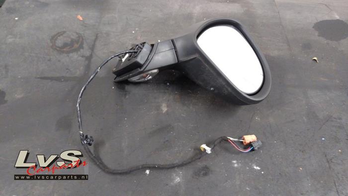 Wing mirror, right from a Peugeot 207/207+ (WA/WC/WM) 1.4 HDi 2008