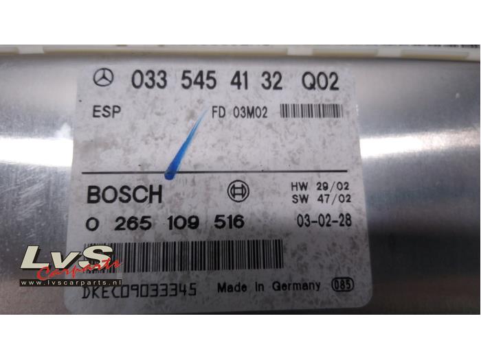 Ordinateur ESP d'un Mercedes-Benz E (W211) 2.2 E-220 CDI 16V 2003