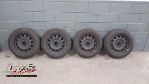 Used Set of wheels + tyres BMW 1 serie (F20) 114d 1.6 16V Price € 125,00 Margin scheme offered by LvS Carparts