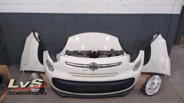 Front end, complete from a Fiat 500L (199) 1.4 Turbo 16V 2014