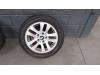 Wheel + winter tyre from a BMW 3 serie Touring (E91), 2004 / 2012 318i 16V, Combi/o, Petrol, 1.995cc, 95kW (129pk), RWD, N46B20B, 2006-01 / 2007-08, VR51; VR52; VW31; VW32 2007