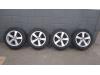 Sport rims set + tires from a Volvo V40 (MV), 2012 / 2019 1.6 D2, Hatchback, 4-dr, Diesel, 1.560cc, 84kW (114pk), FWD, D4162T, 2012-03 / 2016-12, MV84 2014